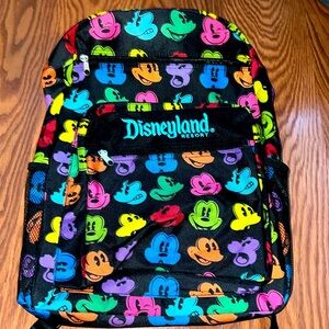 New! Disneyland Resort Mickey Mouse backpack